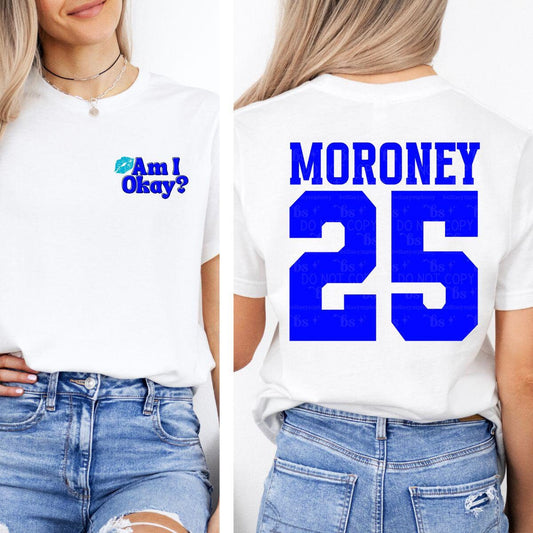 Megan Moroney 25 Tour Am I Okay Retro Kiss Tee
